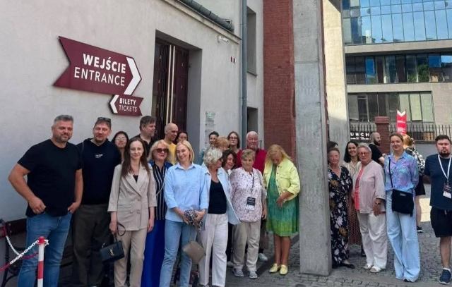 Учасники Академії в Музеї Варшавського повстання